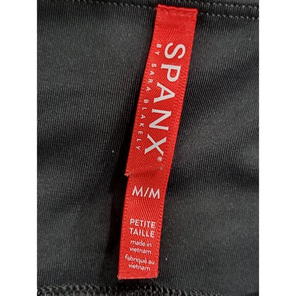 Spanx Women's‎ Faux Leather Leggings Black Size Medium - Picture 15 of 15
